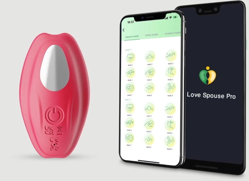 Δονούμενη Γλώσσα Με Application Your Tongue On Me Application Controlled Vibrating Stimulator - Κόκκινη