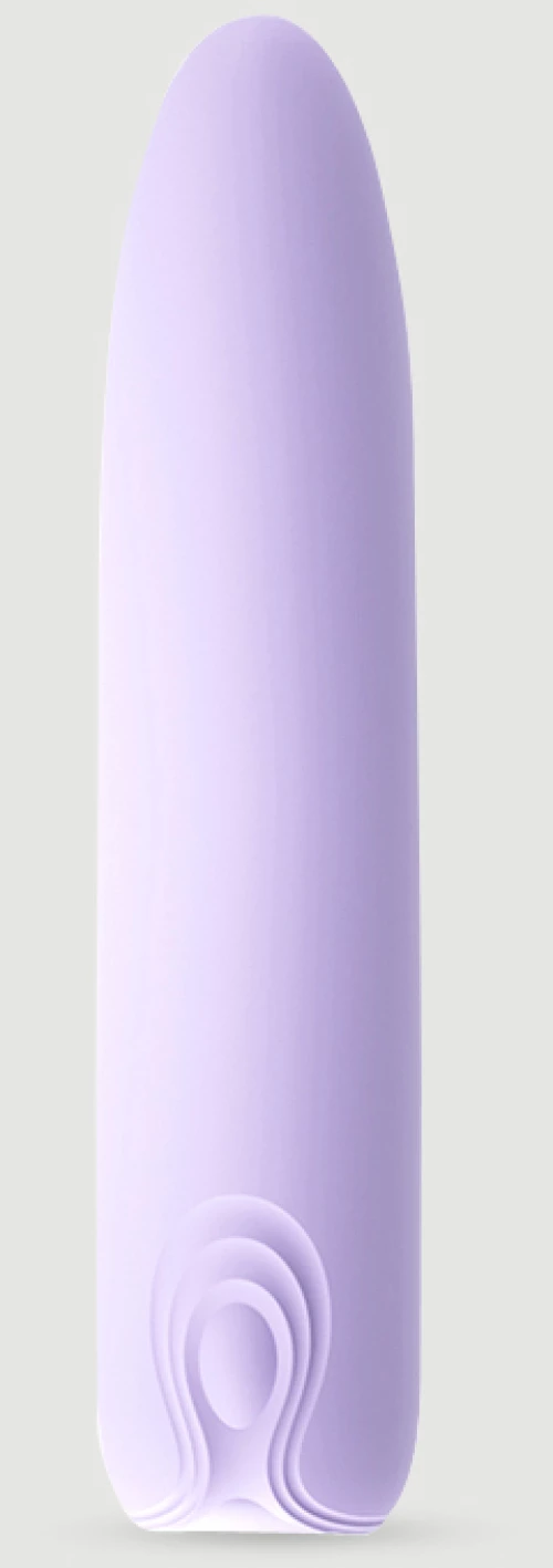 Mini Δονητής Από Απαλή Σιλικόνη Softy Mini Liquid Silicone Vibrator - Μωβ