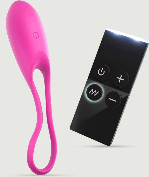 Ασύρματος Δονητής Σιλικόνης Feel Love Premium Silicone Remote Controlled Vibrator - Ροζ