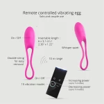 Ασύρματος Δονητής Σιλικόνης Feel Love Premium Silicone Remote Controlled Vibrator - Ροζ