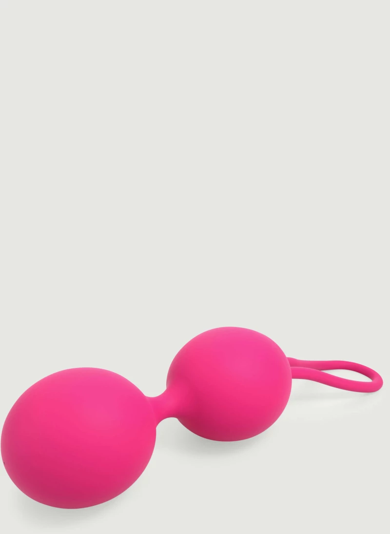 Κολπικές Μπάλες Σιλικόνης Silicone Dual Kegel Balls - Ροζ