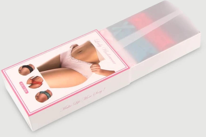 Σετ Σλιπ Δαντέλας 4 in 1 Box High Quality Comfortable Lace Panty 4 in 1 Box