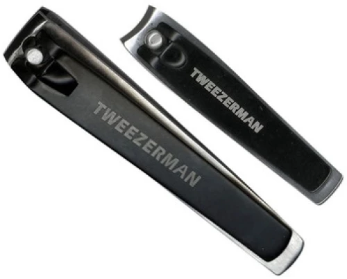 Tweezerman-Stainless Steel Nail Clipper Set - Set 2 on nails and toes