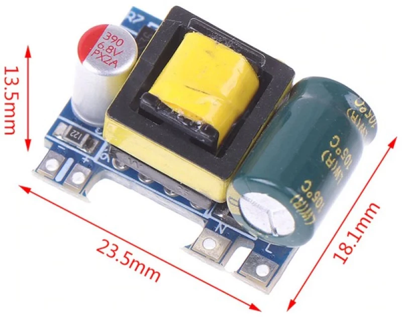 85~265V AC to 5V 3.5W DC τροφοδοτικό με απομόνωση