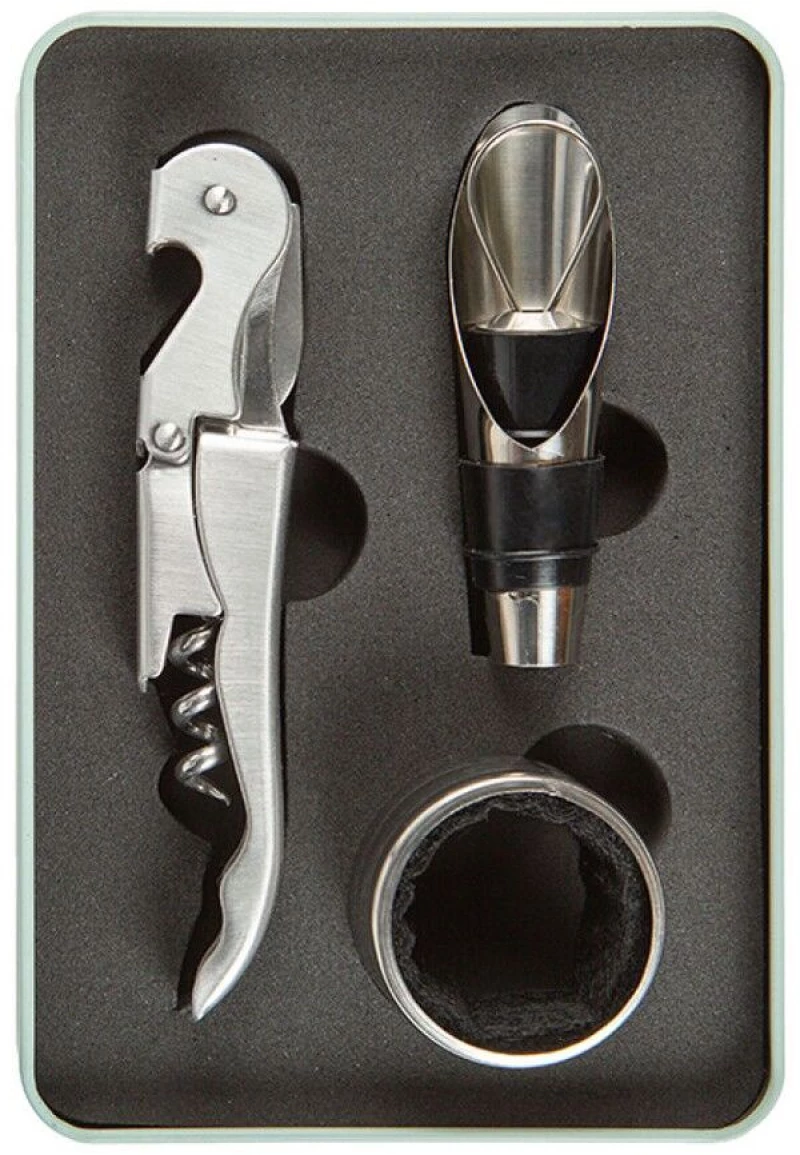 Kikkerland - Wine Kit - 6.25 x 4 x 0.75 inches / Home and Kitchen