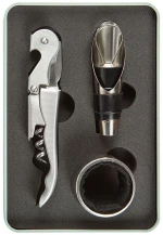 Kikkerland - Wine Kit - 6.25 x 4 x 0.75 inches / Home and Kitchen