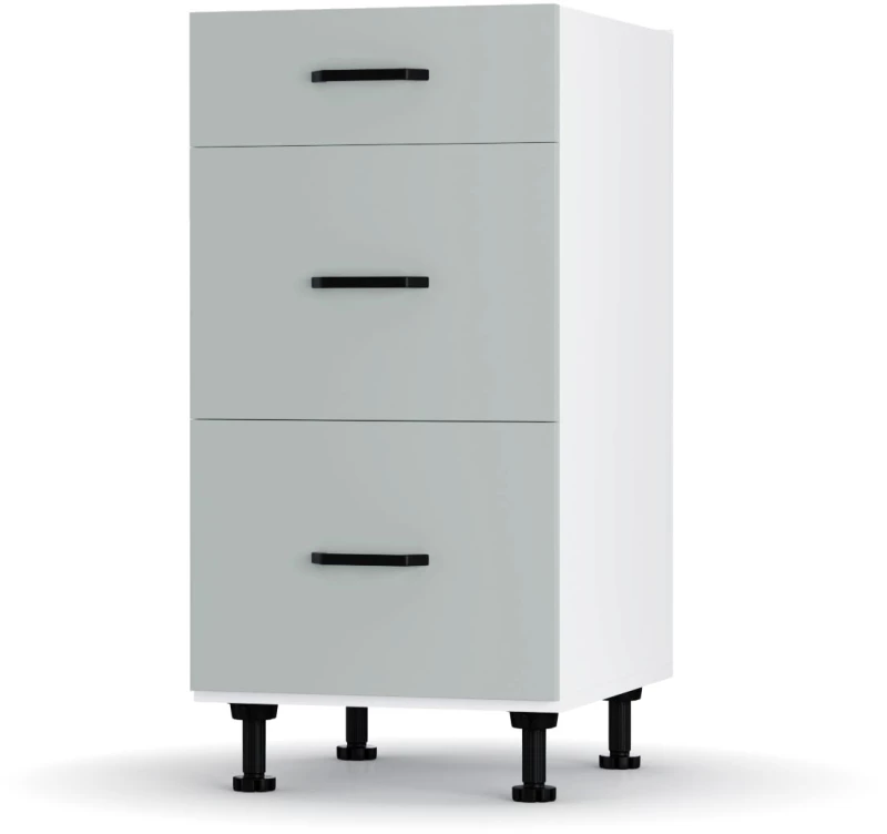 Modest Κάτω Ντουλάπι Συρταριέρα Γκρι  40x48x82 εκ