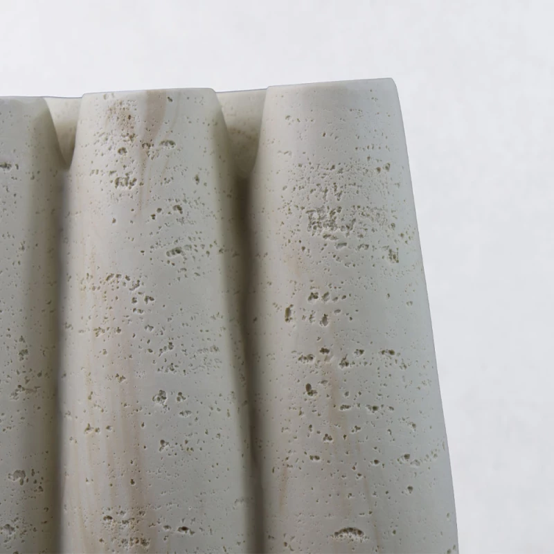 LIBERTA ORIN III ΒΑΖΟ 23x15.5x38cm RESIN ΜΠΕΖ