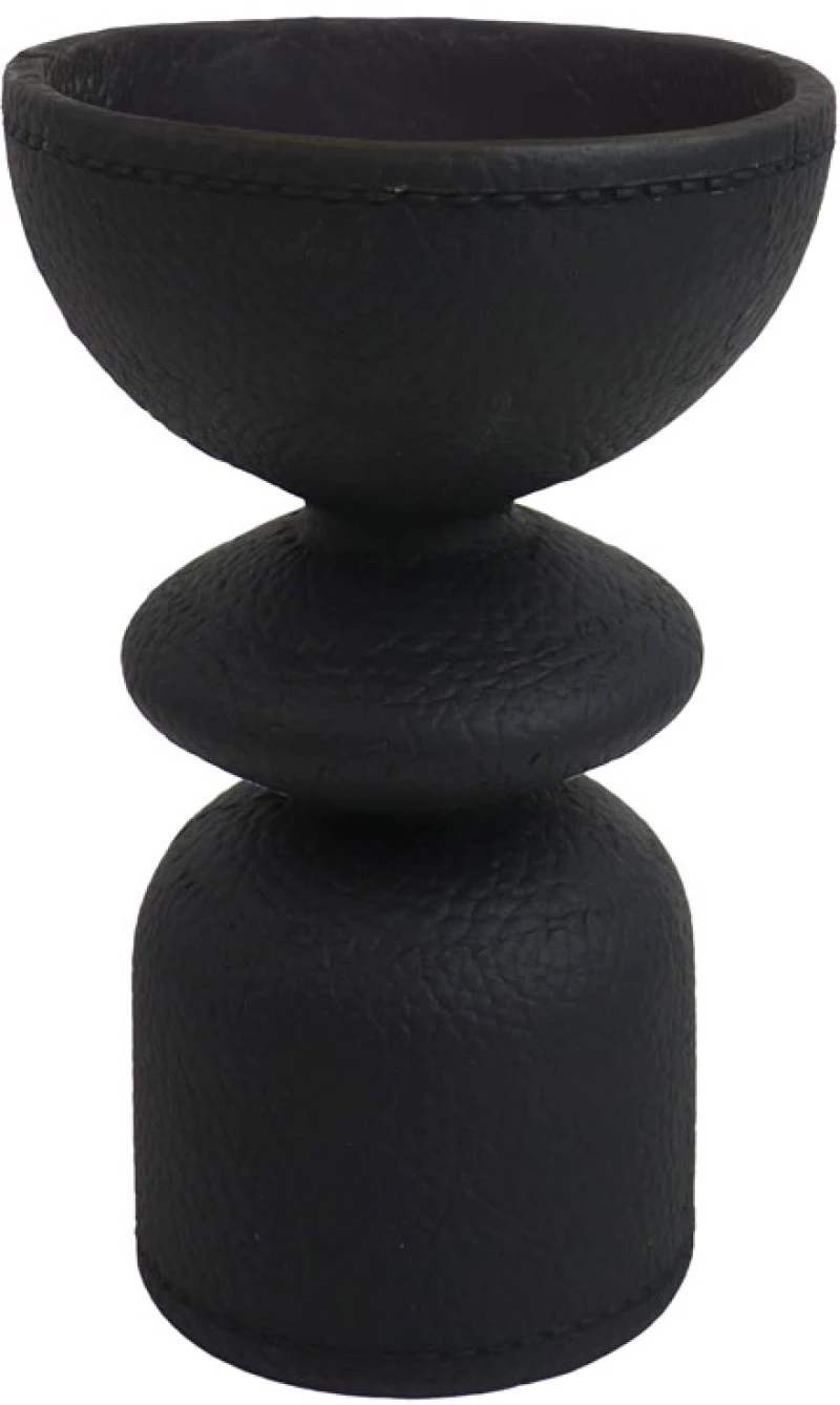 LIBERTA NOCTURIA ΔΙΑΚΟΣΜΗΤΙΚΟ ΚΗΡΟΠΗΓΙΟ 10x10x15.5cm POLYRESIN ΜΑΥΡΟ