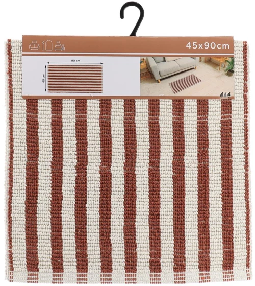 xαλάκι μπάνιου  MOCHA STRIPES  45x90cm