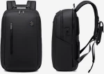 ARCTIC HUNTER τσάντα πλάτης B00915 με θήκη laptop 15.6", USB, 20L, μαύρη