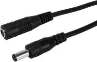 POWERTECH καλώδιο προέκτασης τροφοδοσίας CAB-H198, 5.5x2.1mm, 5m, μαύρο