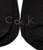 Γυναικείες Κάλτσες  Calvin Klein - Shiny logo - Μαύρες Κοντές - 2Pack - Cotton