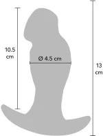 HIDDEN DESIRE - INFERNO REALISTIC BUTTPLUG 13 CM
