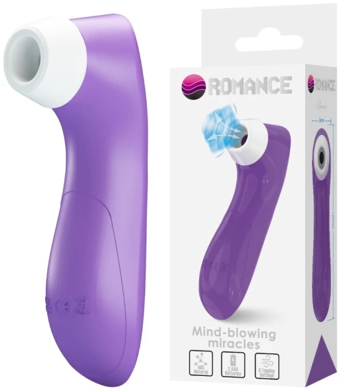 ROMANCE - CLITORAL SUCTION TOOL WITH PULSATION TECHNOLOGY PURPLE