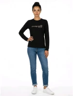 Longsleeve Propaganda Womens Logo Black