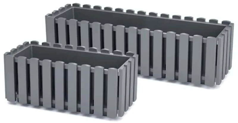BOARDEE FENCYCASE STONE GRAY ΠΛΑΣΤΙΚΗ ΖΑΡΝΤΙΝΙΕΡΑ 58Χ18Χ6ΕΚ