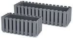 BOARDEE FENCYCASE STONE GRAY ΠΛΑΣΤΙΚΗ ΖΑΡΝΤΙΝΙΕΡΑ 58Χ18Χ6ΕΚ