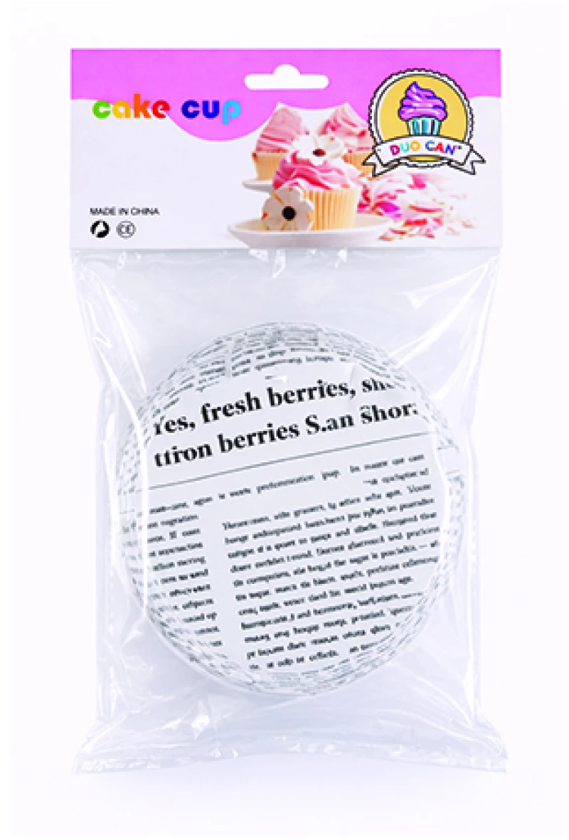 Σετ 6 χαρτάκια cupcake 00101960 -  Τυχαία Επιλογή Χρώματος ή Σχεδίου