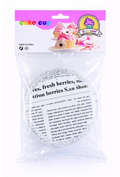 Σετ 6 χαρτάκια cupcake 00101960 -  Τυχαία Επιλογή Χρώματος ή Σχεδίου