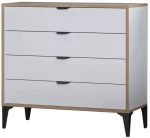 Συρταριέρα Arden 260ETH1404 90x40x88cm White
