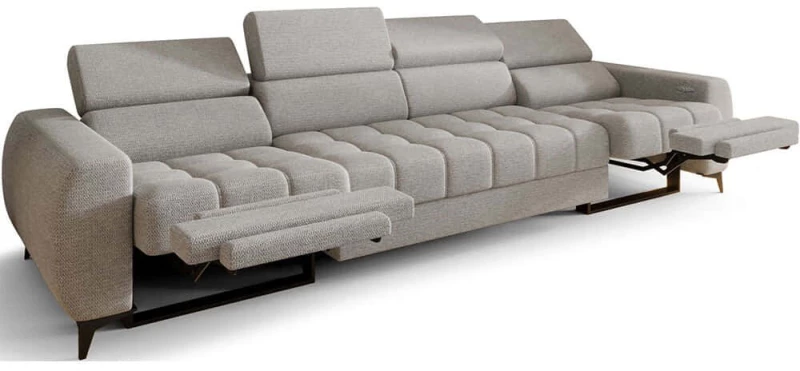 Καναπές Τετραθέσιος Calyra Relax 163078949 331x97x95cm Grey
