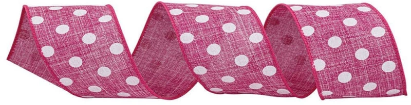 Κορδέλα Χριστουγεννιάτικου Δέντρου 155057 8,5m Pink