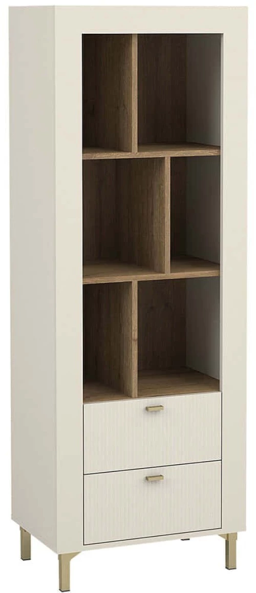 Βιβλιοθήκη Mossa 162788259 60x40x169cm Beige