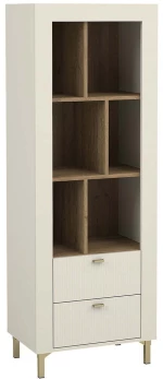 Βιβλιοθήκη Mossa 162788259 60x40x169cm Beige