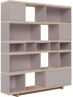 Βιβλιοθήκη Balance 162686969 138x32x170cm Grey