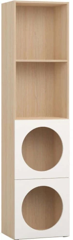 Βιβλιοθήκη Reli Mini HO 162794909 50,4x35,1x202,5cm White-Natural