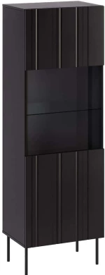Βιτρίνα Isla 163062429 60x42x180cm Black