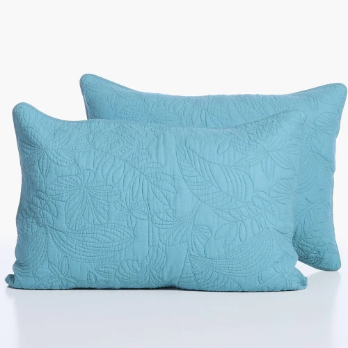 Μαξιλαροθήκες Charisma (Σετ 2τμχ) Blue Nef-Nef Homeware 52X72 Βαμβάκι-Πολυέστερ