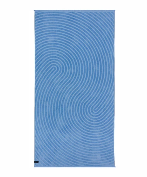 Πετσέτα Θαλάσσης Haviar 19 Blue Kentia Θαλάσσης 90x180cm 100% Βαμβάκι
