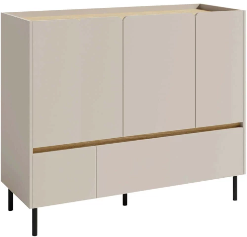 Μπουφές Luca 163080809 120x40x105cm Cashmere Μοριοσανίδα