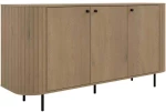 Μπουφές Ovelia 3D 163033429 164,6x42,3x85,4cm Natural Μοριοσανίδα,Mdf