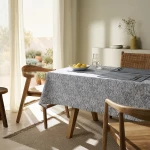 Τραπεζομάντηλο Perla 176 Grey Gofis Home 140X220 Βαμβάκι-Πολυέστερ