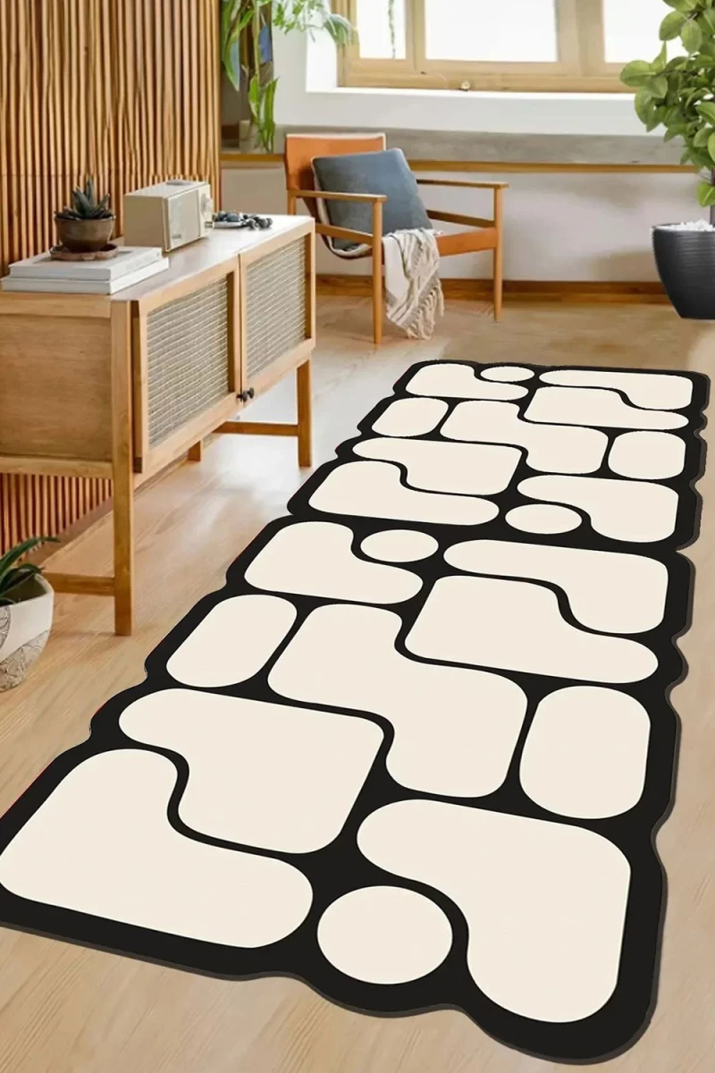 Χαλί Calico 399CHL1922 Cream-Black Conceptum Hypnose 140X190cm