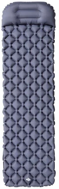 Φουσκωτό Στρώμα NILS CAMP NC4006 με τρόμπα Γκρί 190x58cm