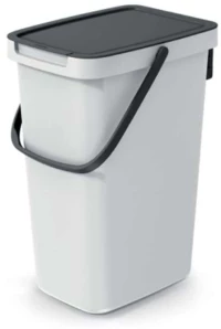 SYSTEMA Q collect ΓΚΡΙ ΠΛΑΣΤΙΚΟΣ ΚΑΔΟΣ 20LT 30Χ23Χ45ΕΚ