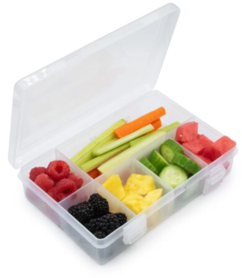 Melii Snackle Box Medium Transparent