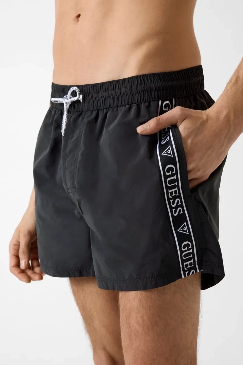 ΑΝΔΡΙΚΟ ΜΑΓΙΟ ΣΟΡΤΣ GUESS F6GT00WN162 JBLK
