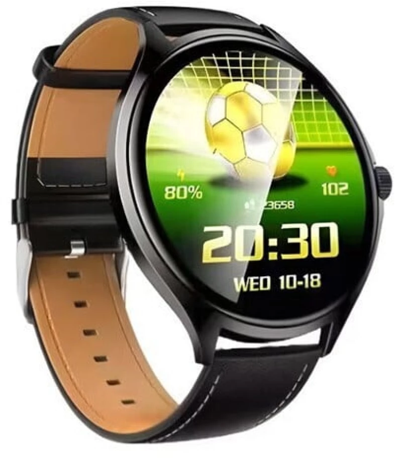 Hoco GPS Smartwatch με Ελληνικό Μενού και Bluetooth Κλήσεις Μαύρο Y39
