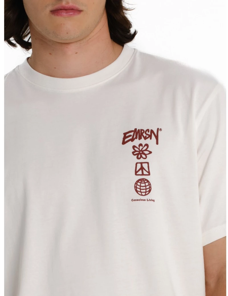 Emerson Men's s/s T-Shirt 261.EM33.47 261.EM33.47-OFF WHITE EMERSON Λευκό