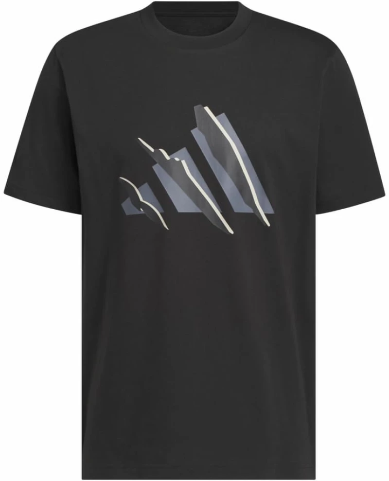 adidas ADI GFX TEE JZ9663 ADIDAS Μαύρο