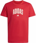 adidas J COLLEG T KE1335 ADIDAS Κόκκινο