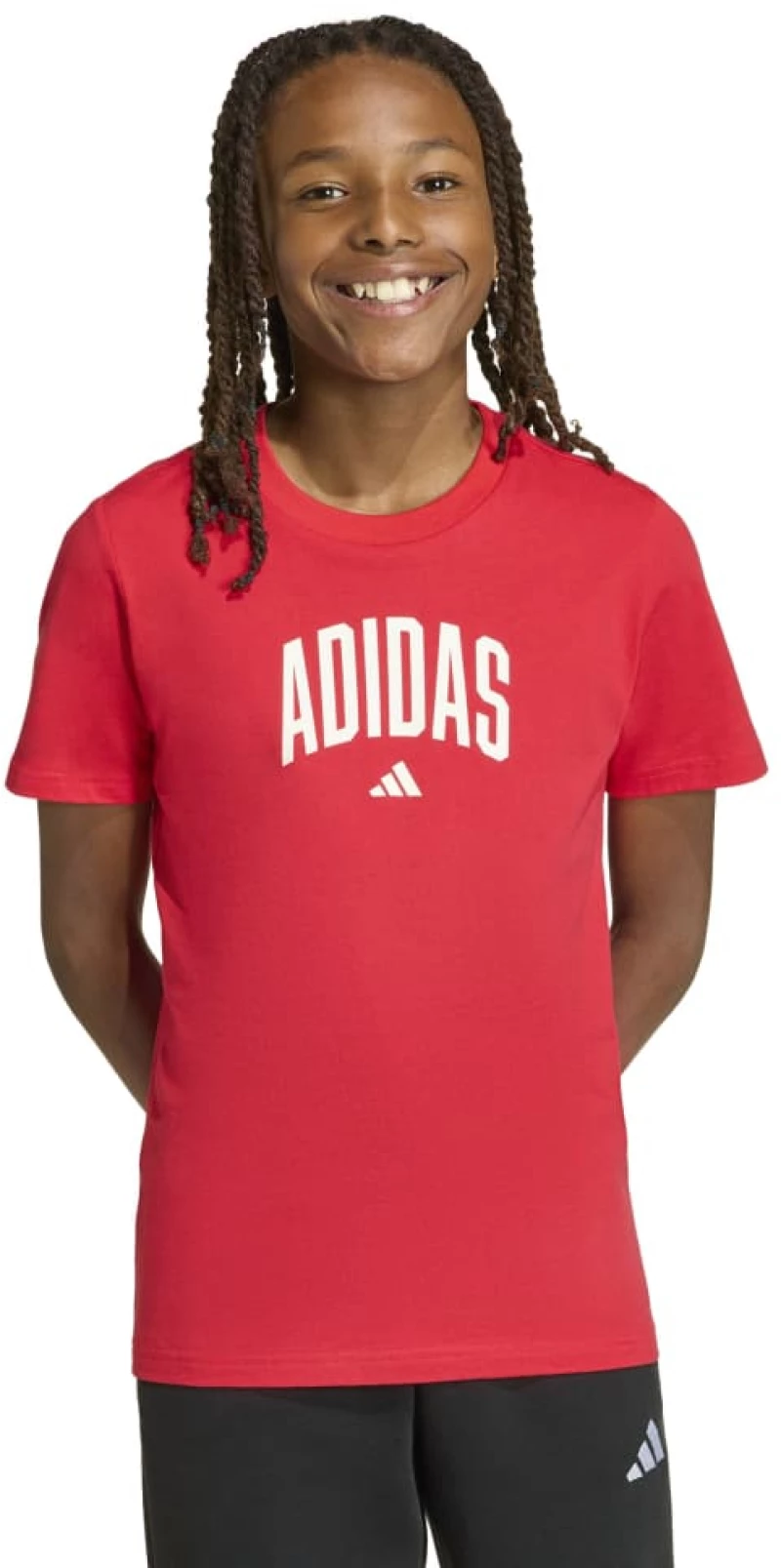 adidas J COLLEG T KE1335 ADIDAS Κόκκινο