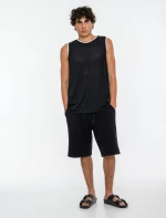 BDTK BPC TANK TOP RELAXED LONGER 1261-953523 1261-953523-00100 BODY TALK Μαύρο