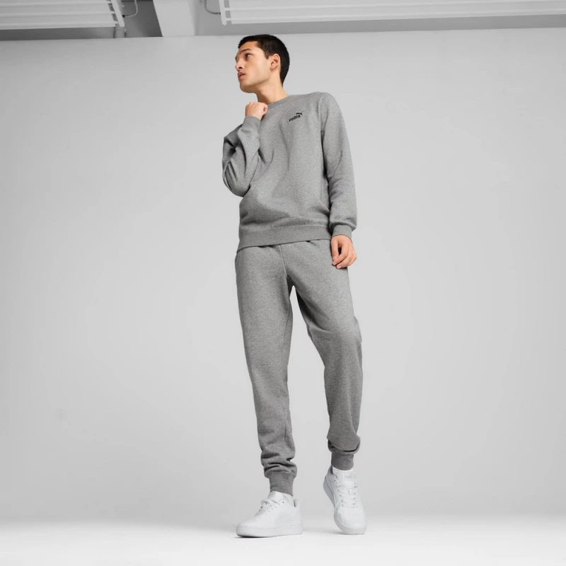 Puma ESS Small No. 1 Logo Crew FL 682562-03 PUMA Γκρι