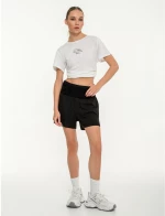 BDTK WOVEN SHORTS 1261-906905 1261-906905-00100 BODY TALK Μαύρο